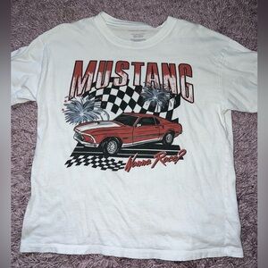 Mustang American eagle graphic tee